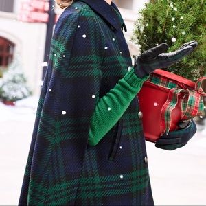 Talbots Blackwatch Cape